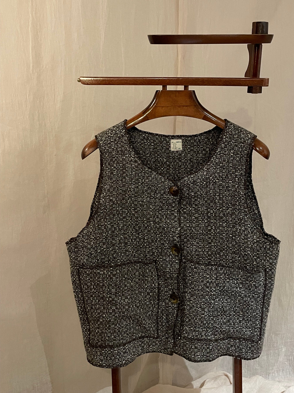 speckled grampa vest