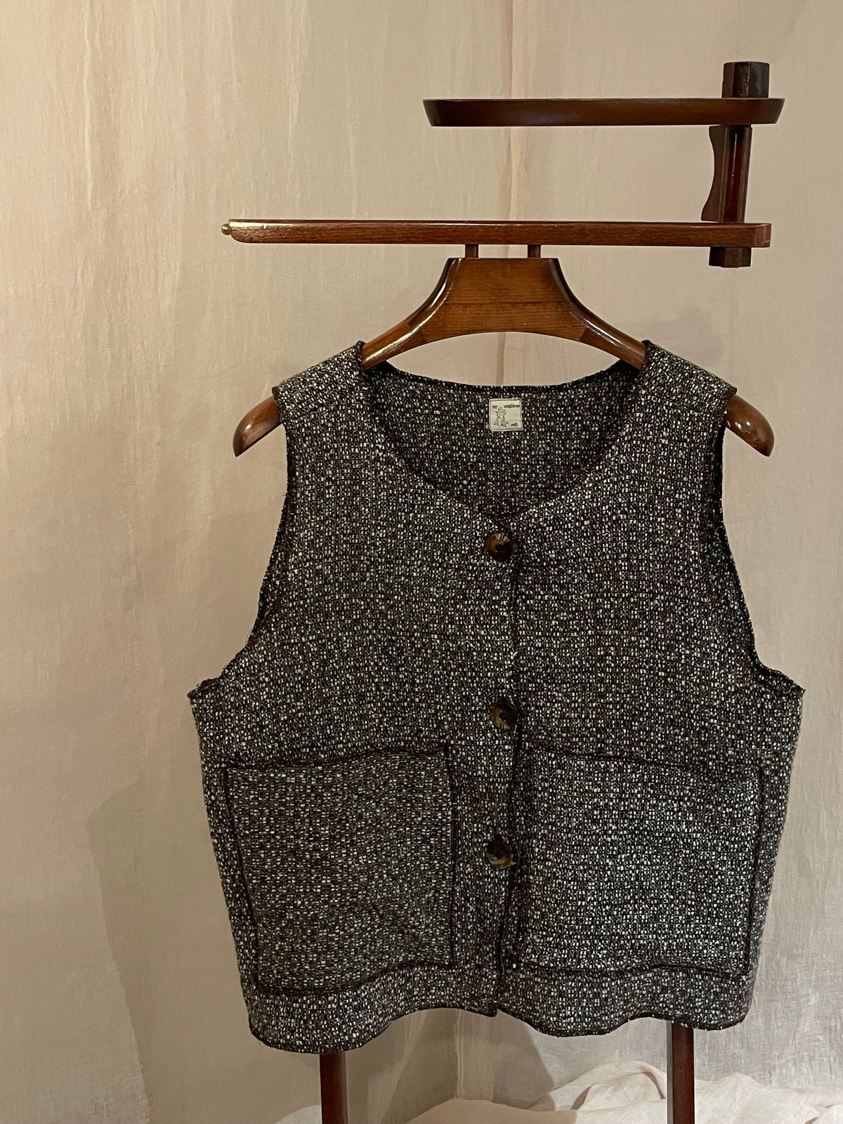 speckled grampa vest