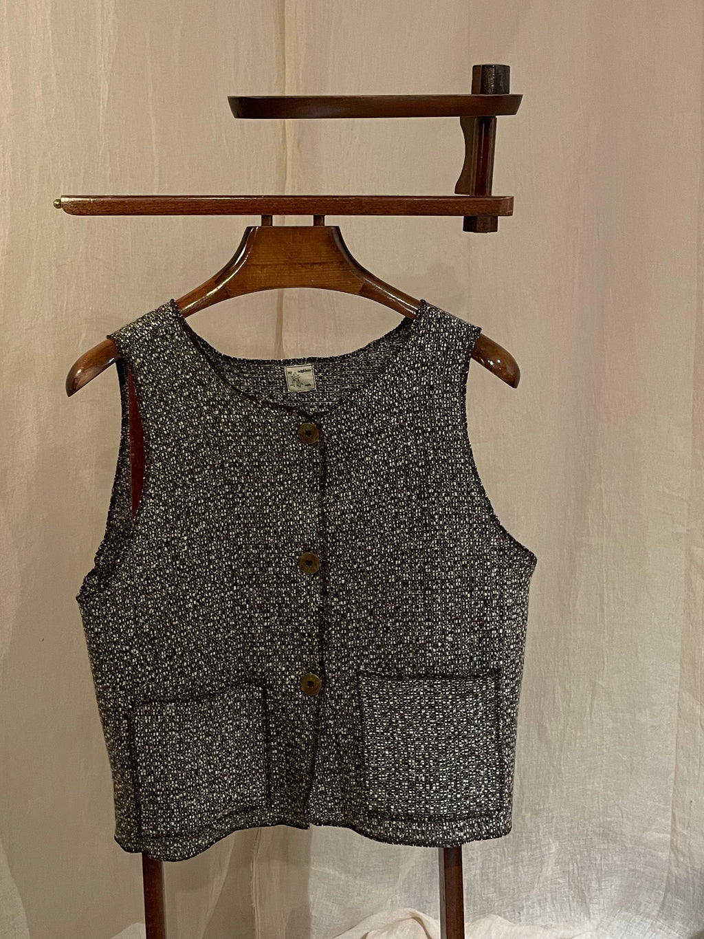 speckled grampa vest