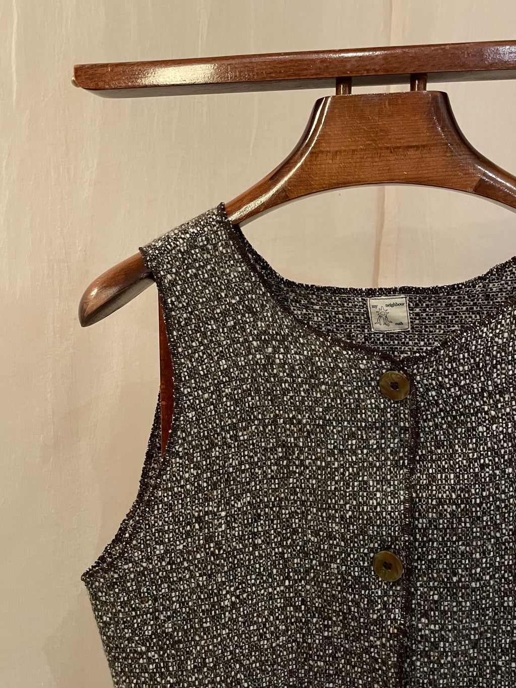 speckled grampa vest