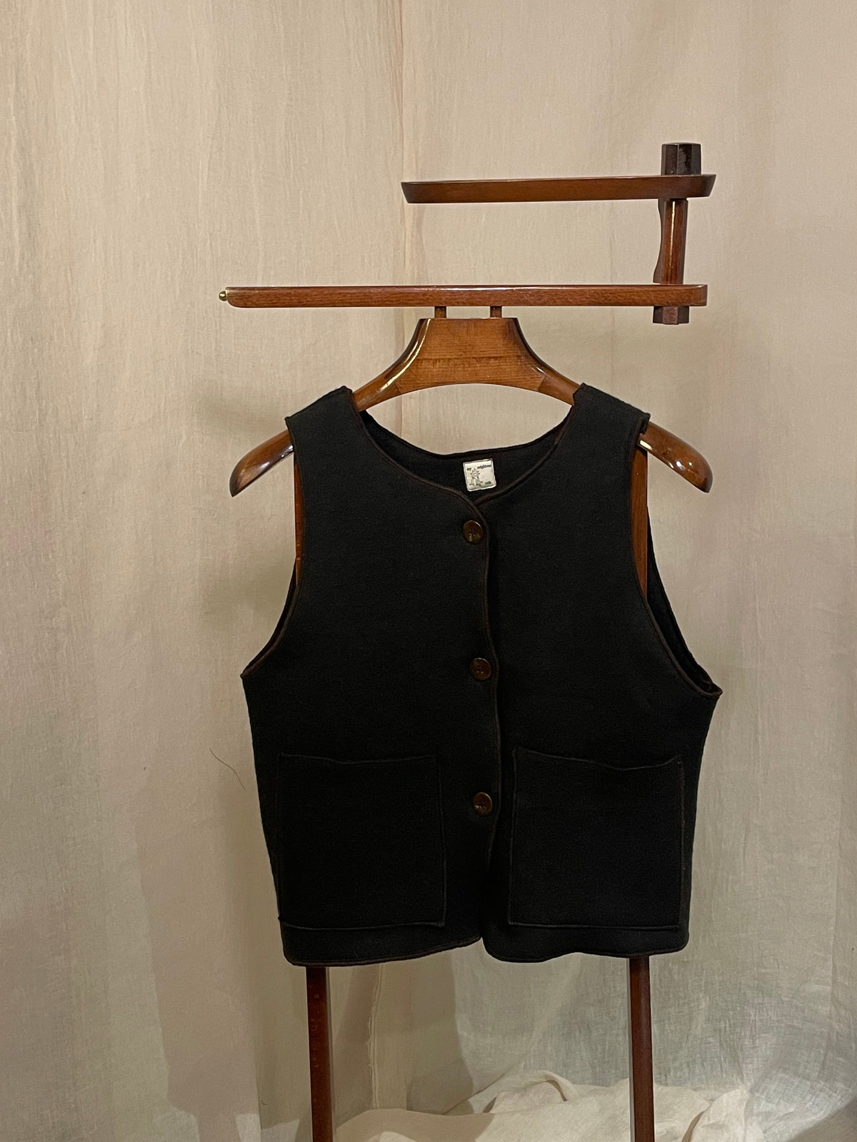 forest green grampa vest