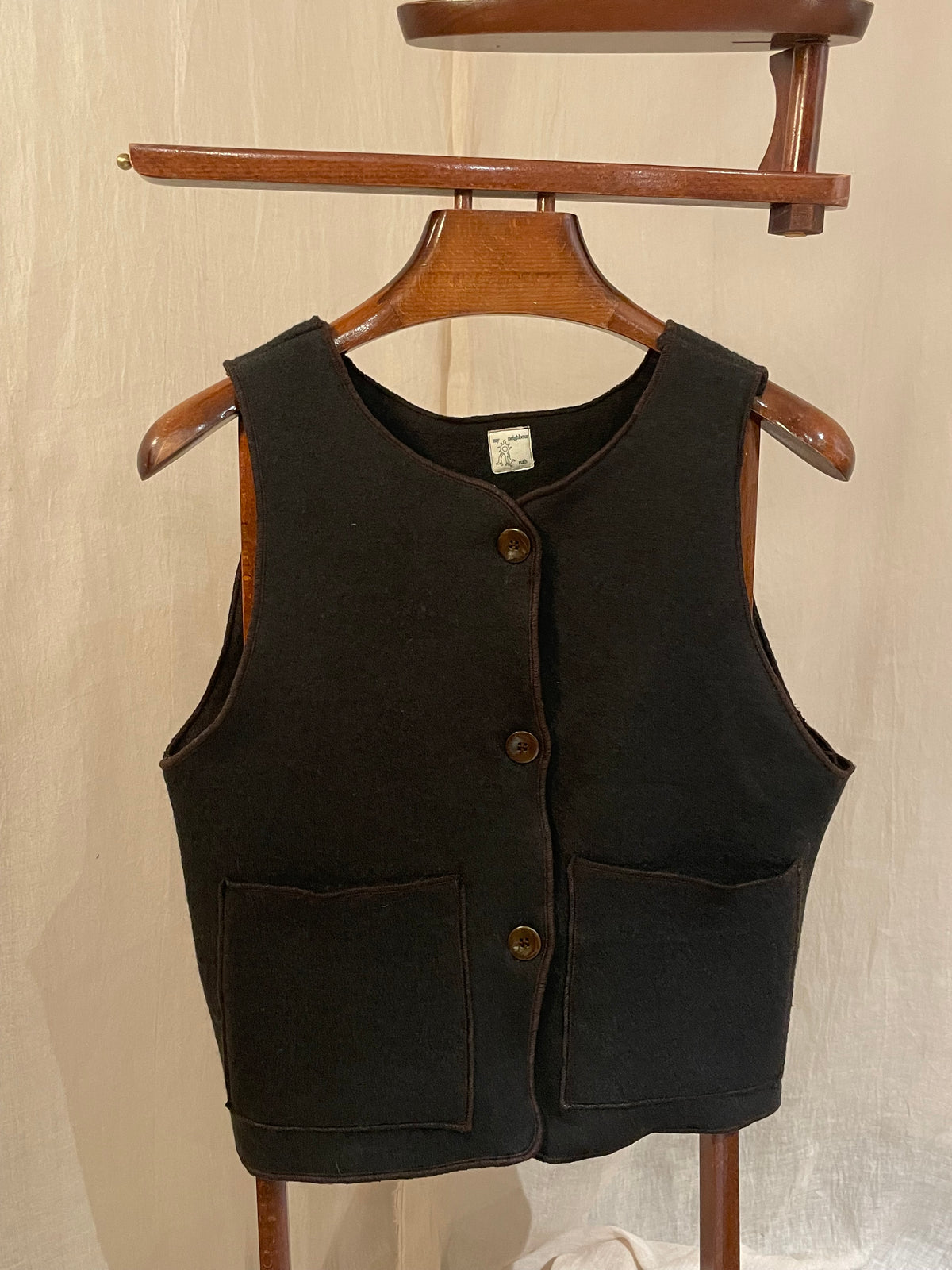 forest green grampa vest