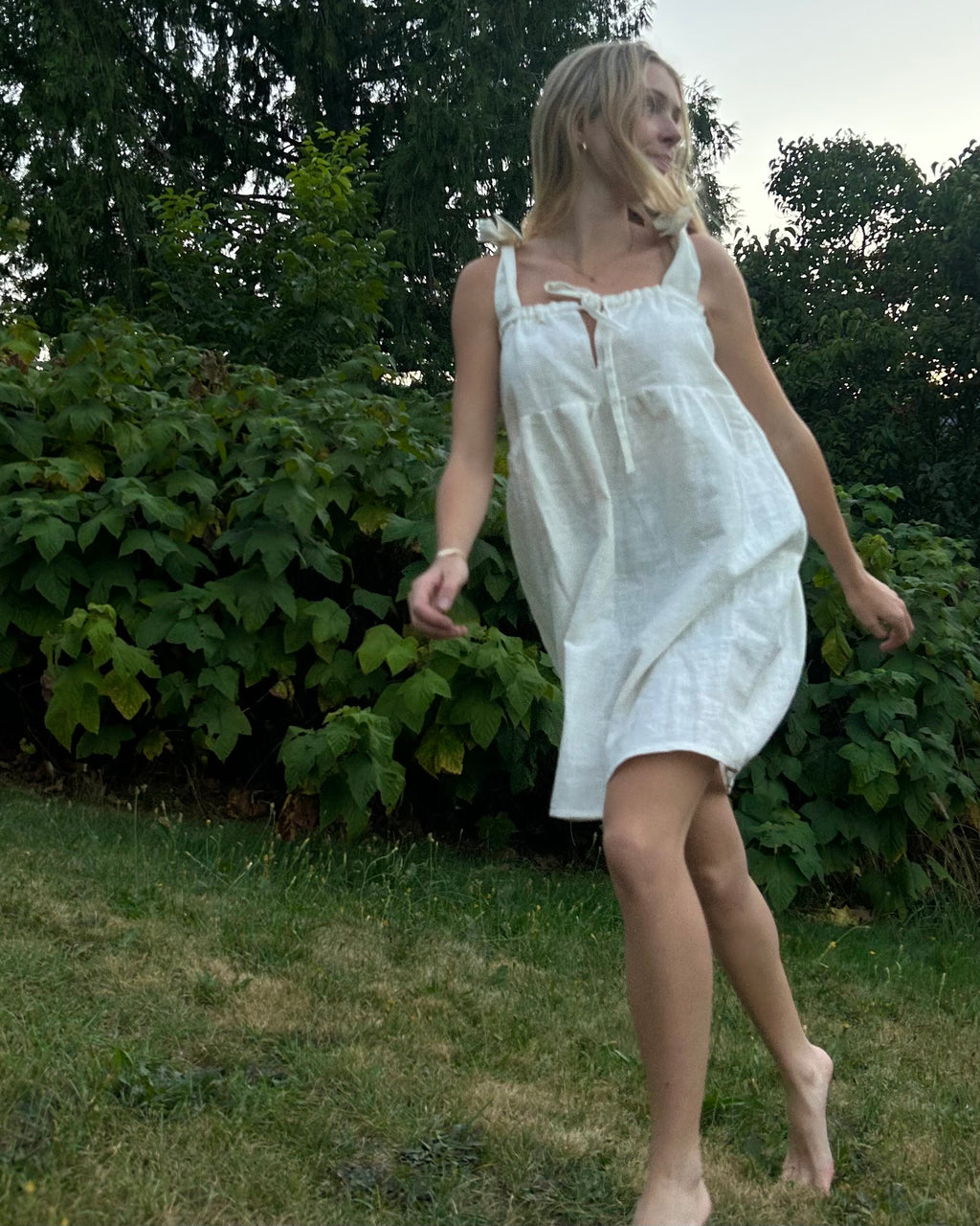 white tie dress