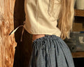 drawstring skirt